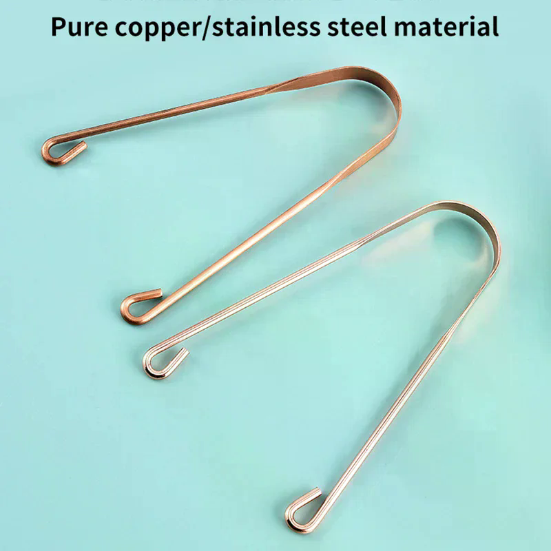 Tongue Scraper Metal - 1Pc 스테인레스 스틸 혀 스크레이퍼 클리너