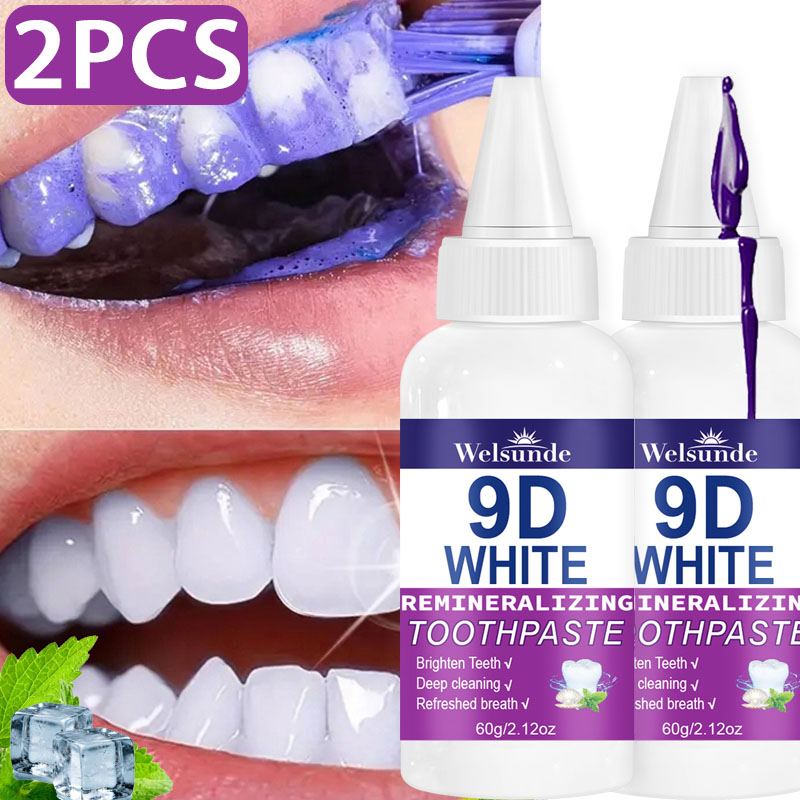 Hydroxyapatite Toothpaste - 2개입 미백 치약, 딥 클렌징 &