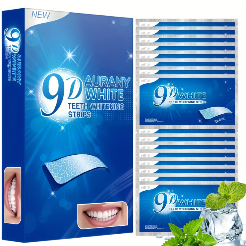 Teeth Whitening Results - 6% 과산화수소가 함유된 9D Aurany White