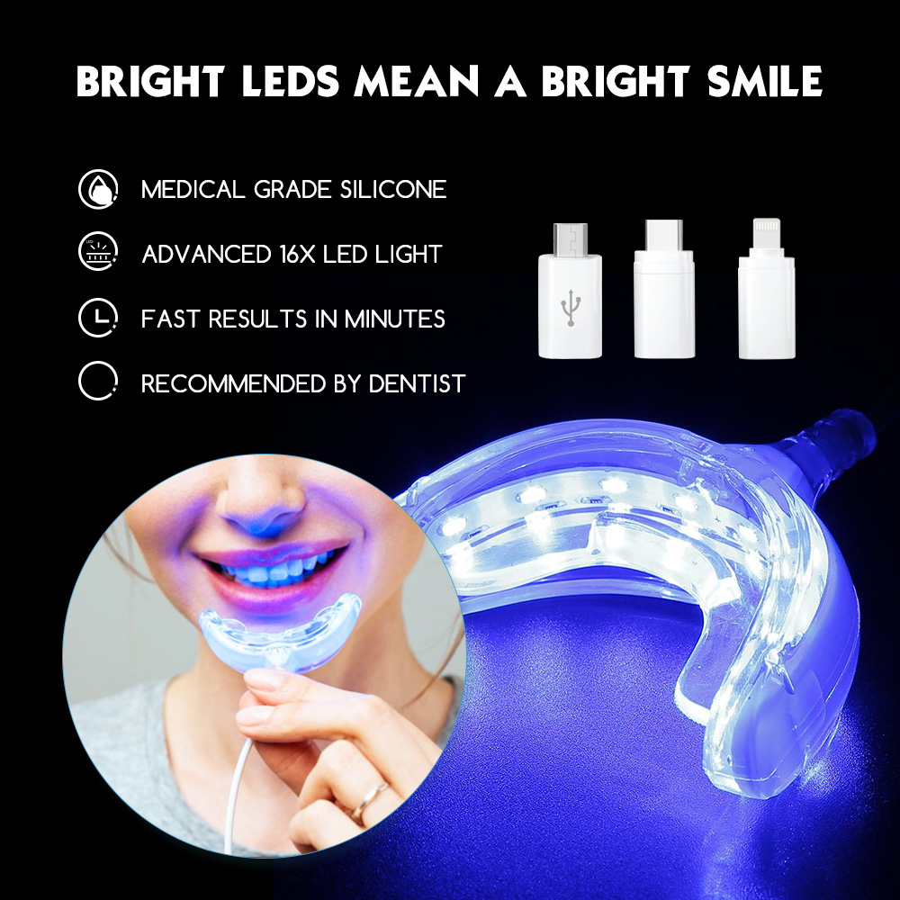 Teeth Whitening Gel Pen - Luxsmile 스마트 LED 치아 미백 휴대용