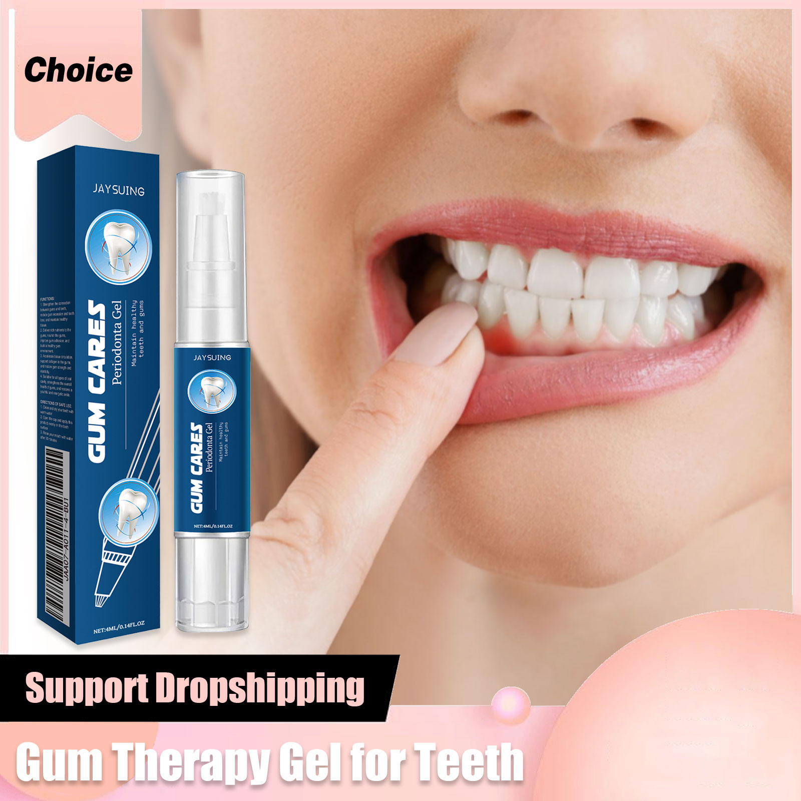 Teeth Whitening Gel Pen - 잇몸 테라피 젤 치아 미백 펜