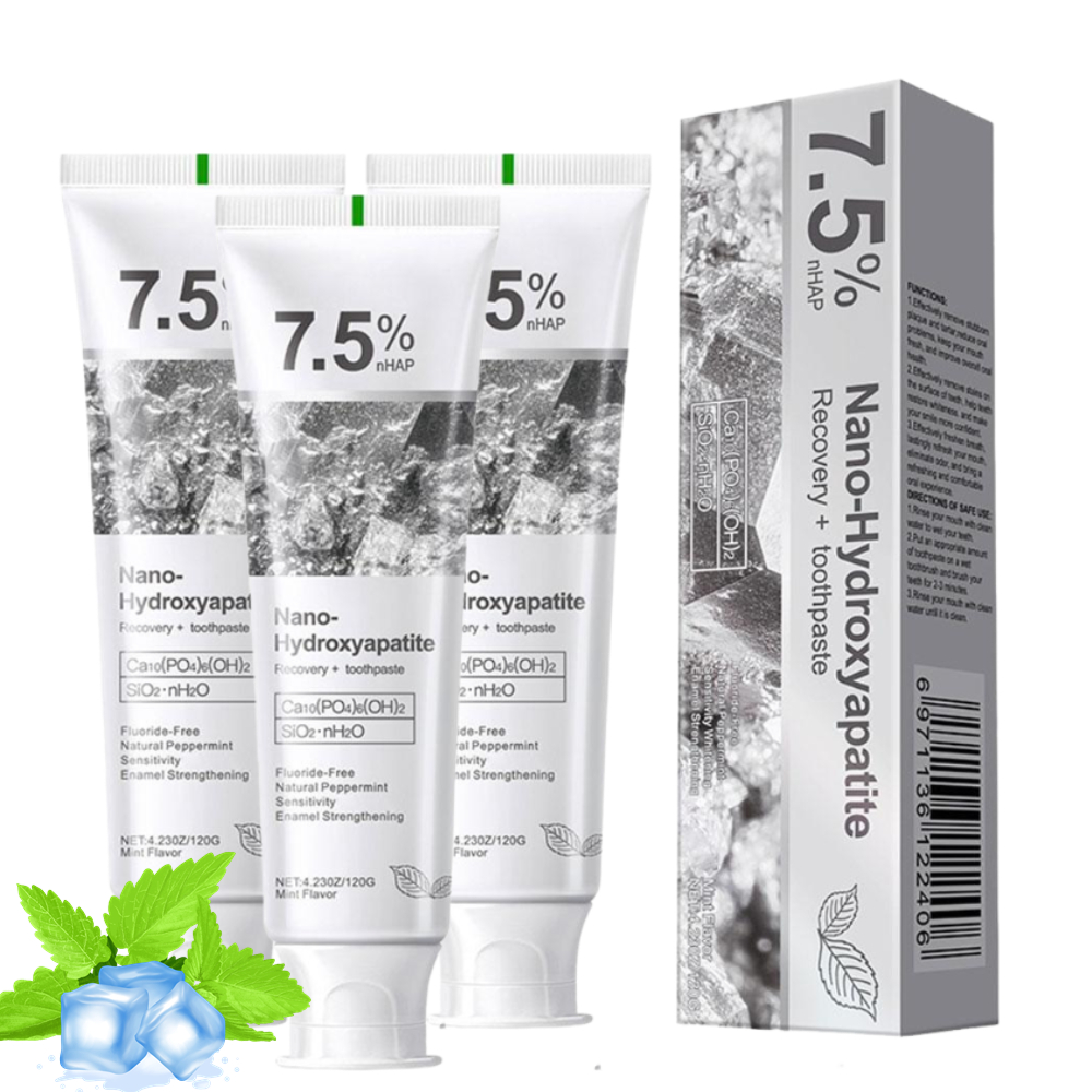 Hydroxyapatite Toothpaste - 7.5% 나노 하이드록시아파타이트 치약 화이트닝 순한