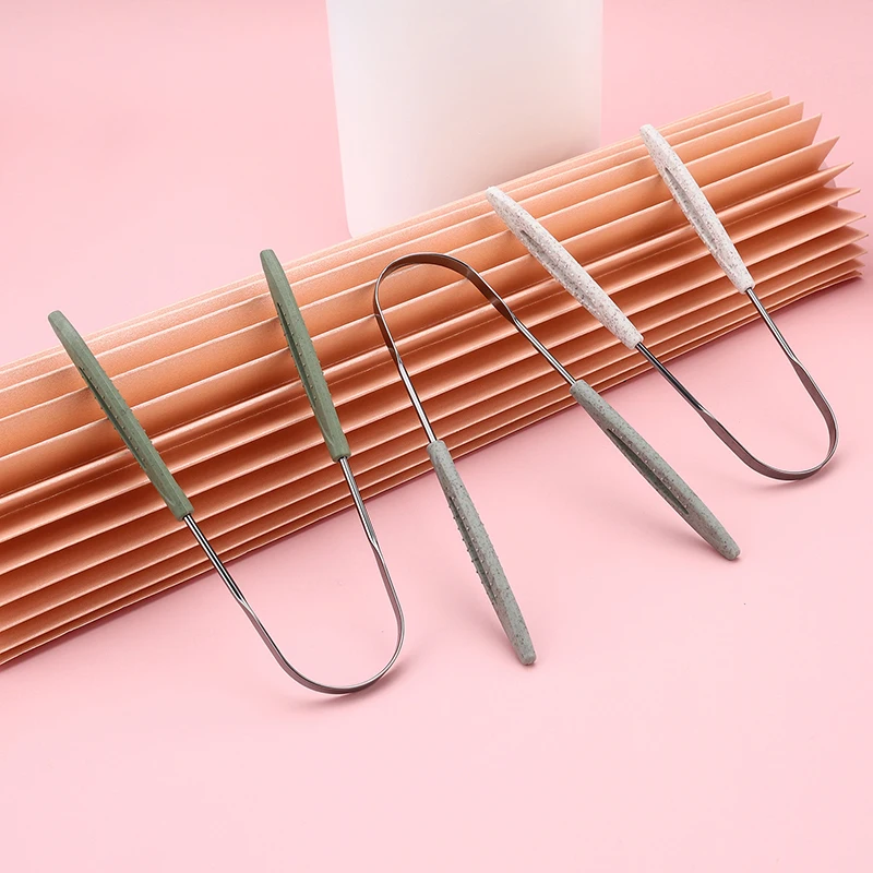 Tongue Scraper Metal - 1PCS 스테인레스 스틸 혀 스크레이퍼, 신선한