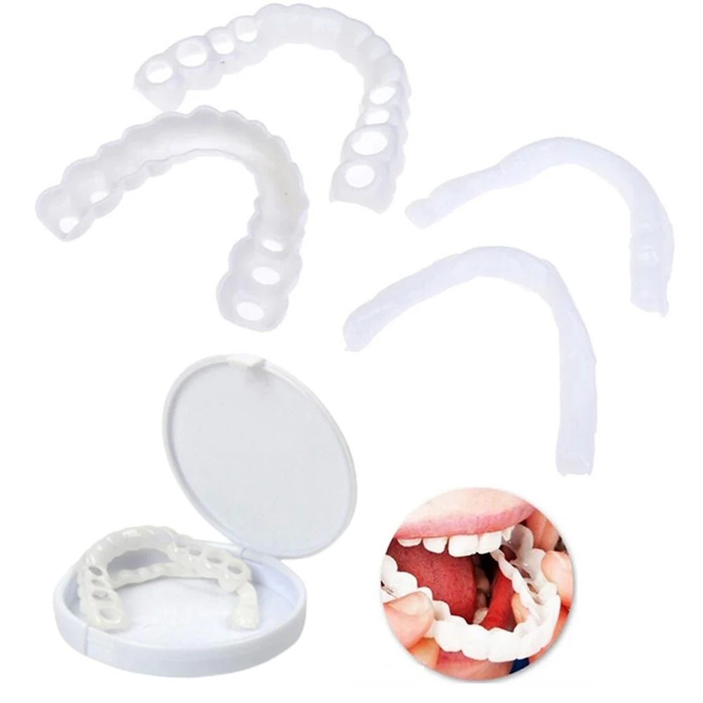 Teeth Whitening Mask - 남녀공용 미백 대체 스마일 스냅 치아,