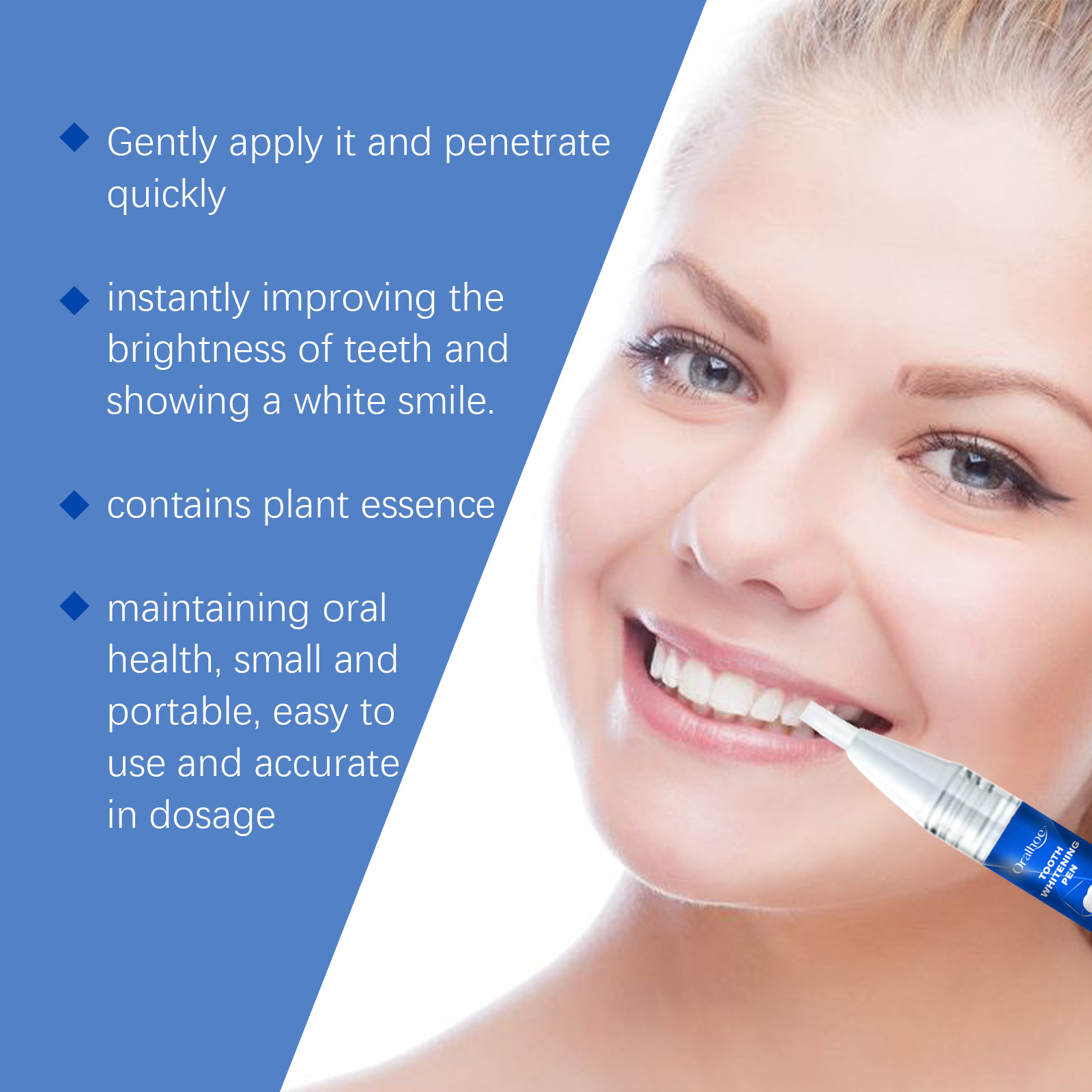 치아 세정 에센스 펜 치아 세정 젤 얼룩 제거 무감각  - Teeth Whitening Gel Pen 리뷰 및 가격