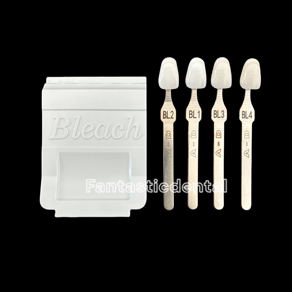 4가지 색상 치과 표백 쉐이드 가이드 표백제 차트 치아 - Teeth Whitening/Bleaching 리뷰 및 가격