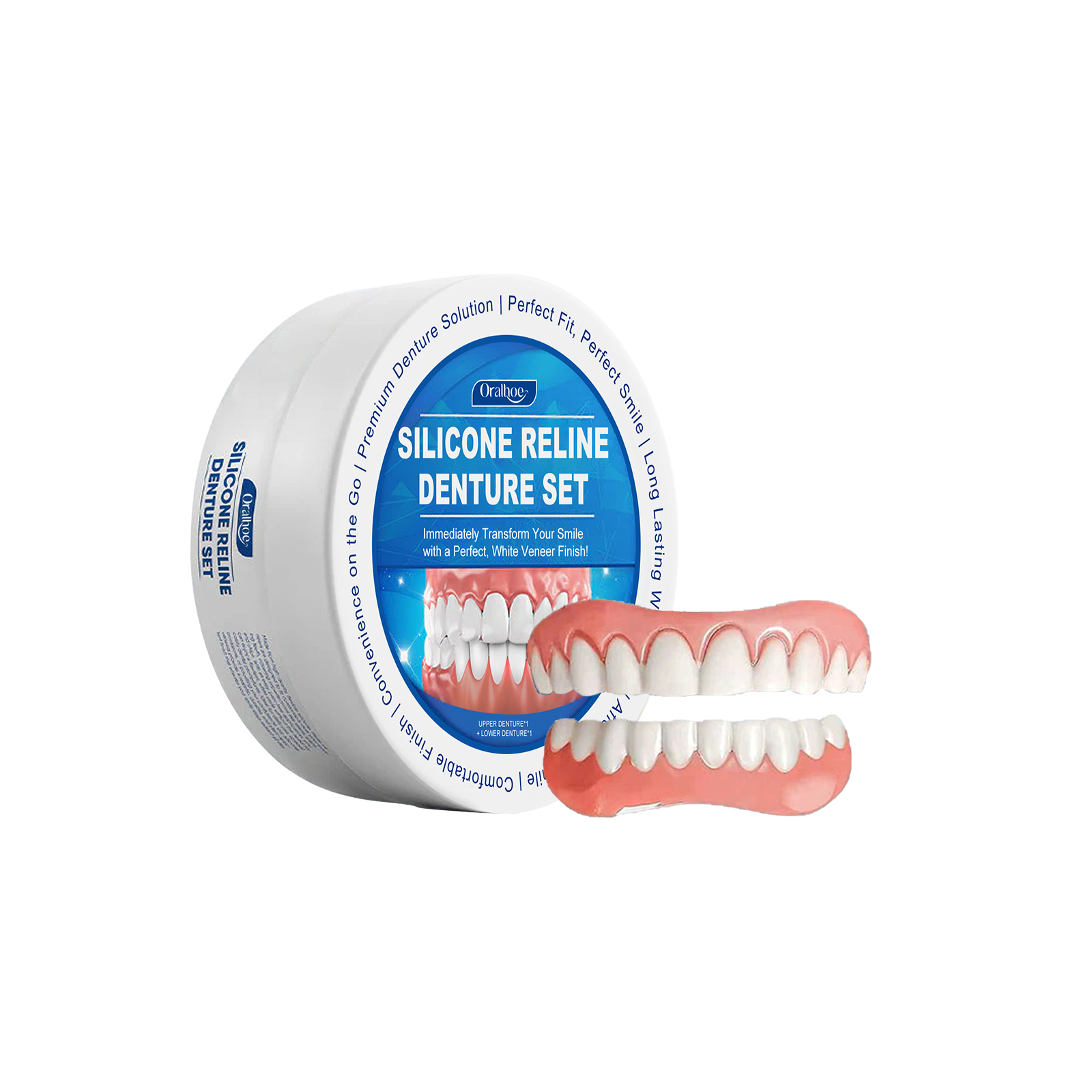 부드러운 실리콘 틀니, 상하악 치아 베니어, 완벽한 핏 - Teeth Whitening Mask 리뷰 및 가격