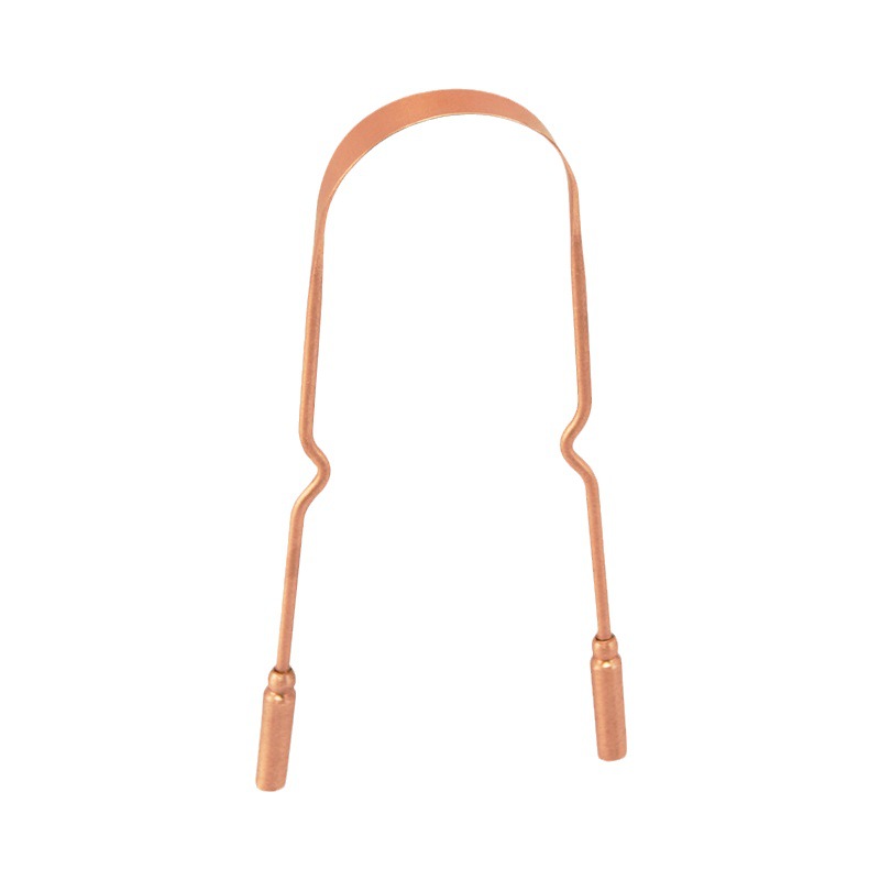 1Pcs 순수 구리 혀 스크레이퍼 구강 관리 클리너 U - Tongue Scraper Metal 리뷰 및 가격