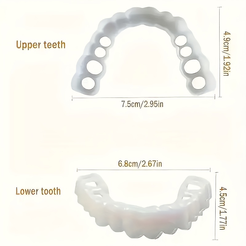 새로운 비디오 촬영 특수 치아 베니어 재사용 가능 즉각 - Teeth Whitening Mask 리뷰 및 가격