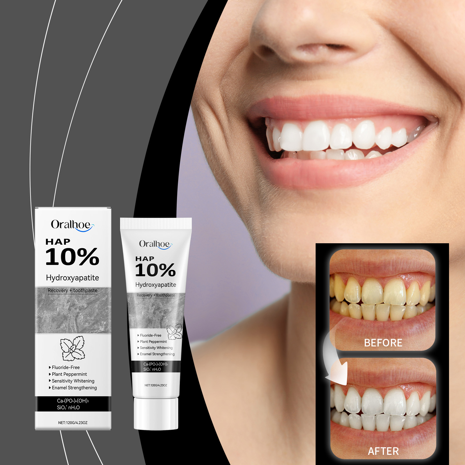 하이드록시아파타이트 미백 치약 치아 법랑질 복구 구강  - Hydroxyapatite Toothpaste 리뷰 및 가격