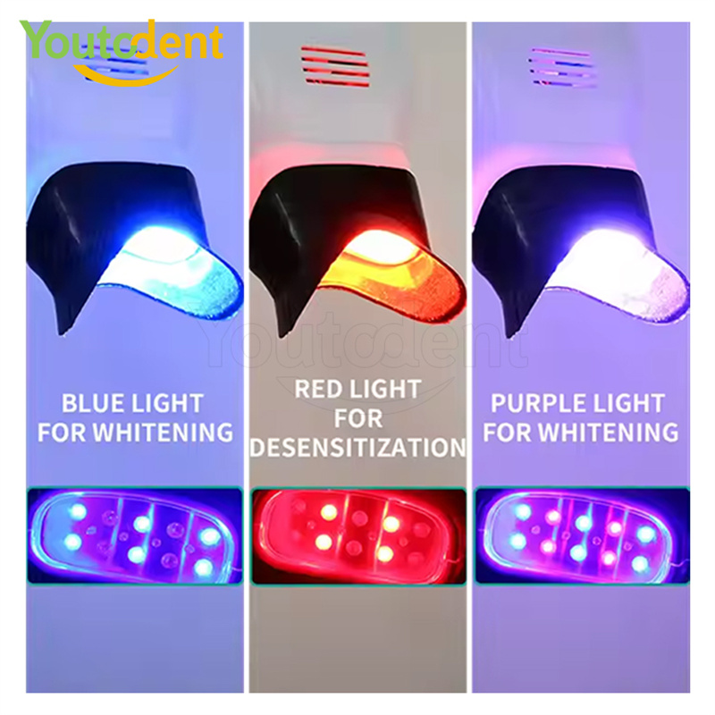 전문 치과용 3색 광 램프 치아 미백기 미백 촉진 장치 - Teeth Whitening Usa 리뷰 및 가격