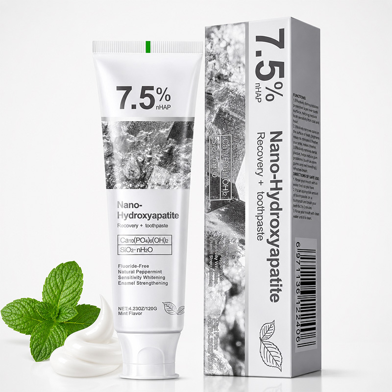 5/6개입 7.5% nHAP 나노 하이드록시아파타이트  - Hydroxyapatite Toothpaste 리뷰 및 가격