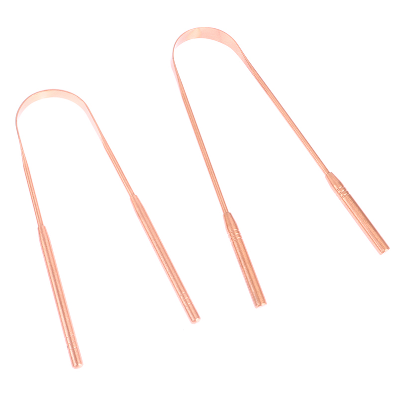 1pcs 구리 혀 스크레이퍼 클리너 스크레이퍼 칫솔 치 - Tongue Scraper Metal 리뷰 및 가격