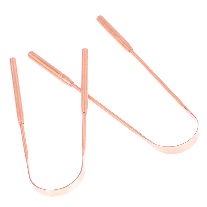 1pcs 구리 혀 스크레이퍼 클리너 스크레이퍼 칫솔 치 - Tongue Scraper Metal 리뷰 및 가격
