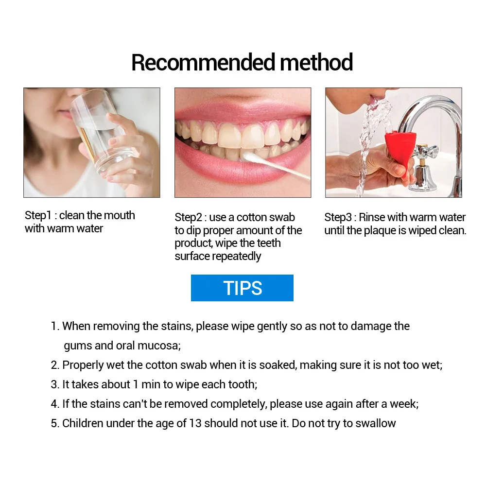 FTEENPLY 치아 미백 에센스 파우더 구강 위생 청 - Teeth Whitening Results 리뷰 및 가격
