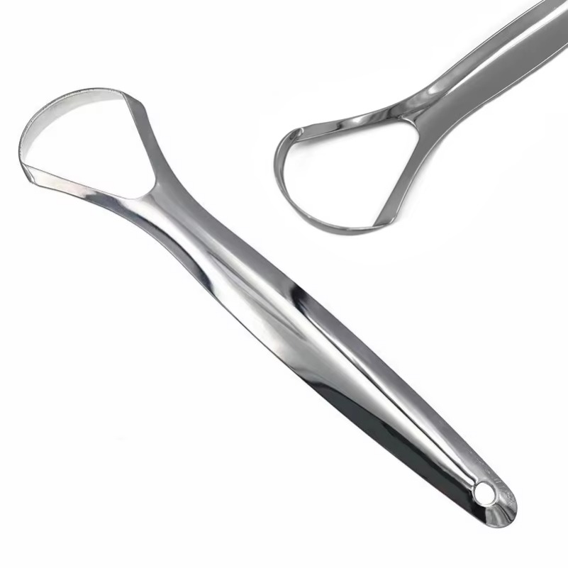 깨끗한 혀 스크레이퍼 혀 리무버 구취 혀 코팅 구강 케 - Tongue Scraper Metal 리뷰 및 가격
