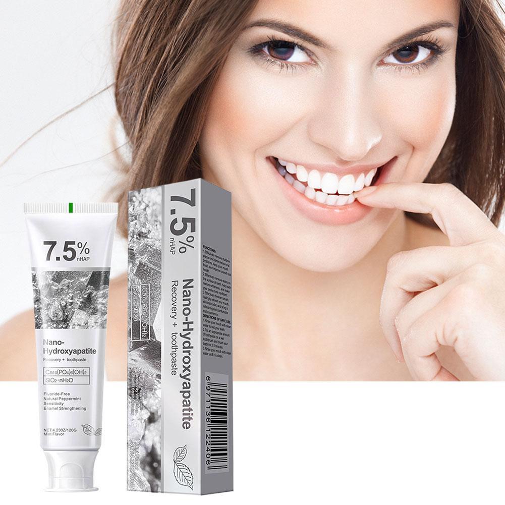 7.5% 나노 하이드록시아파타이트 치약 화이트닝 순한  - Hydroxyapatite Toothpaste 리뷰 및 가격