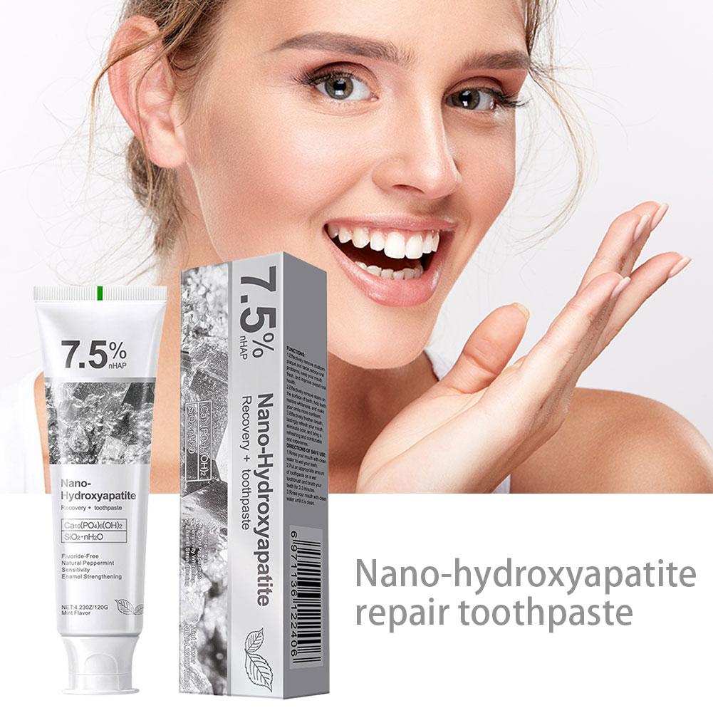 7.5% 나노 하이드록시아파타이트 치약 화이트닝 순한  - Hydroxyapatite Toothpaste 리뷰 및 가격