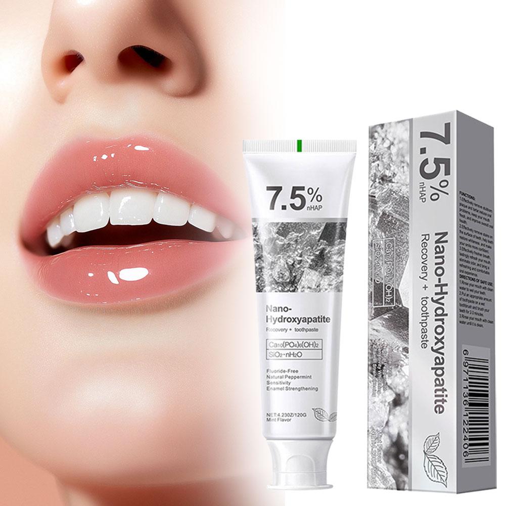 7.5% 나노 하이드록시아파타이트 치약 화이트닝 순한  - Hydroxyapatite Toothpaste 리뷰 및 가격