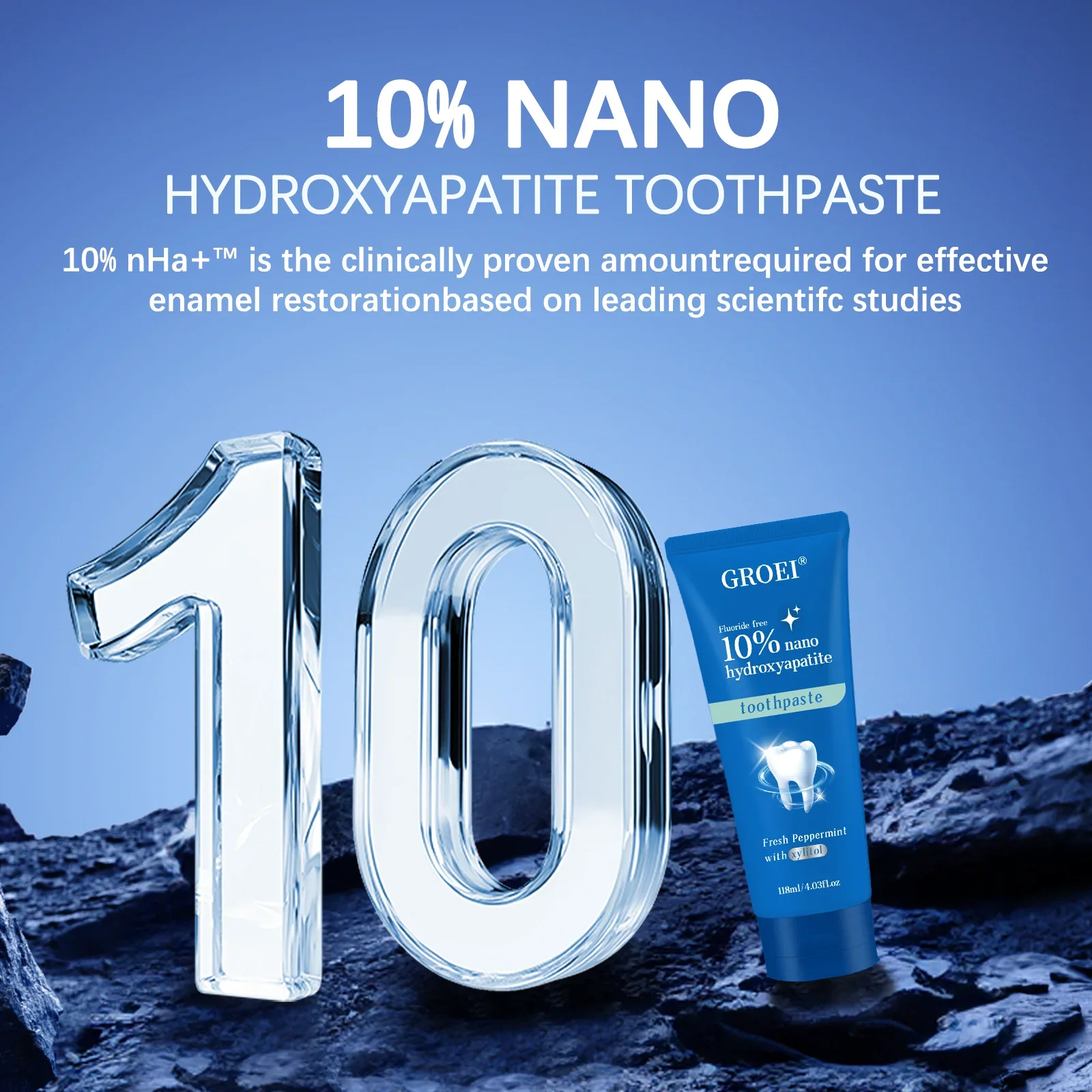 구충제 예방 자일리톨 치약 - 입냄새 제거, 민감한 치 - Hydroxyapatite Toothpaste 리뷰 및 가격