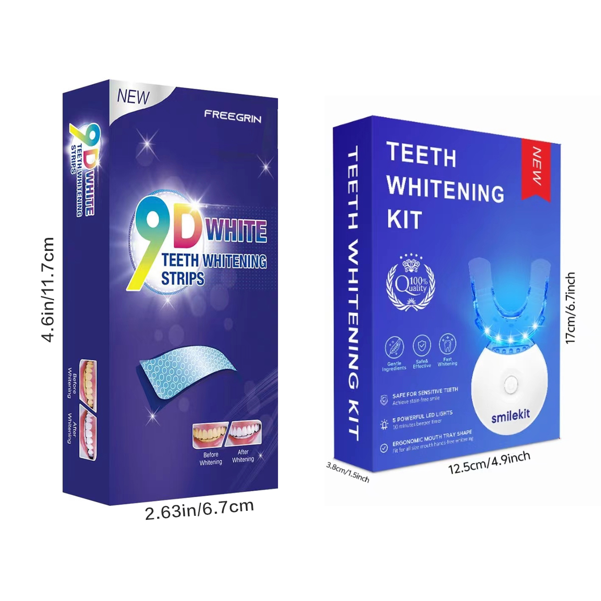 치아 미백 키트 - LED 조명 치아 미백제 5개, 마 - Teeth Whitening For Trays 리뷰 및 가격