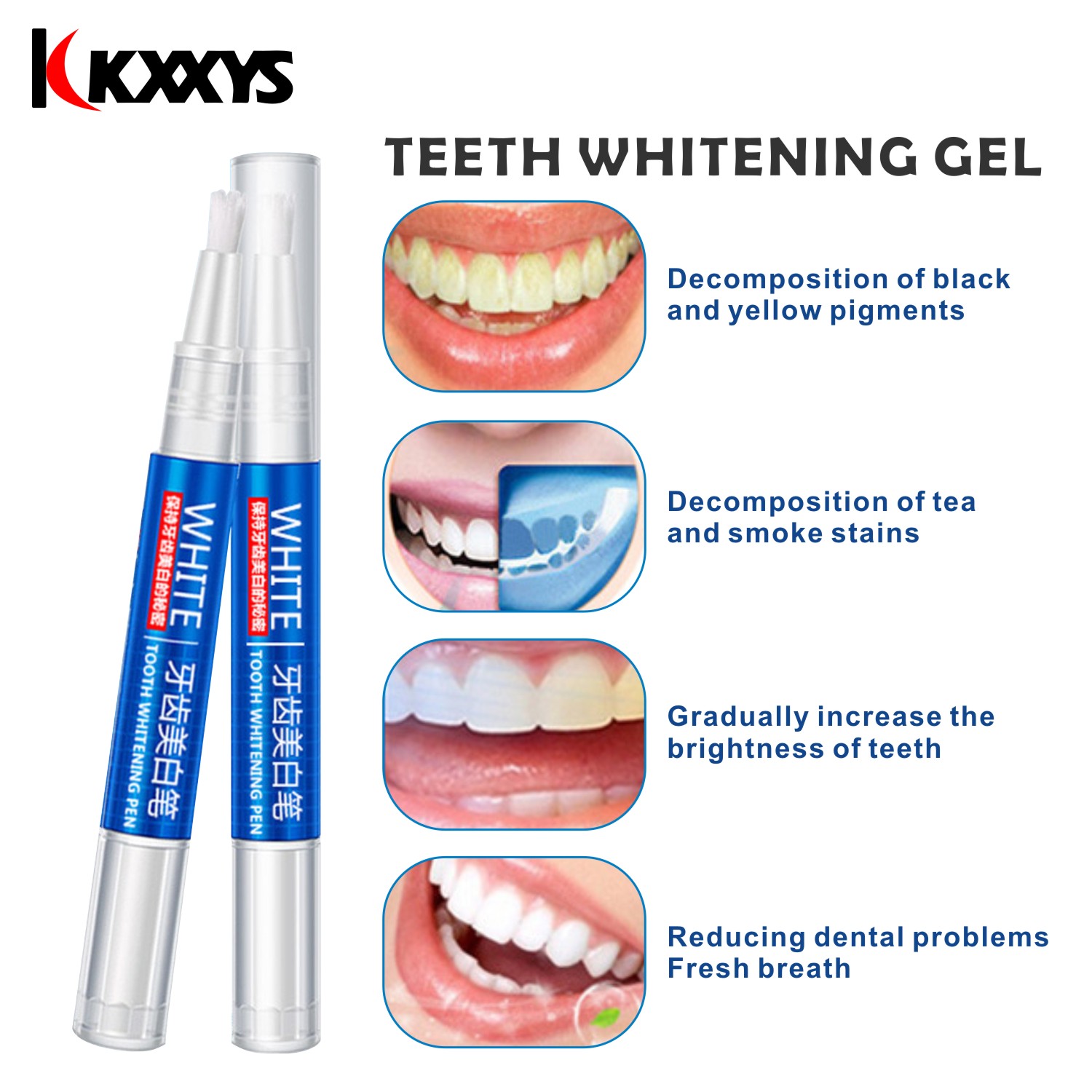 인기있는 치아 미백 펜, 치아 젤 표백제, 얼룩 제거, - Teeth Whitening Gel Pen 리뷰 및 가격