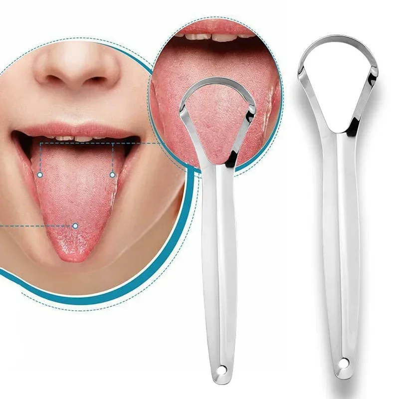 구취 혀 코팅 혀 스크레이퍼 스테인레스 스틸 청소 리무 - Tongue Scraper Metal 리뷰 및 가격