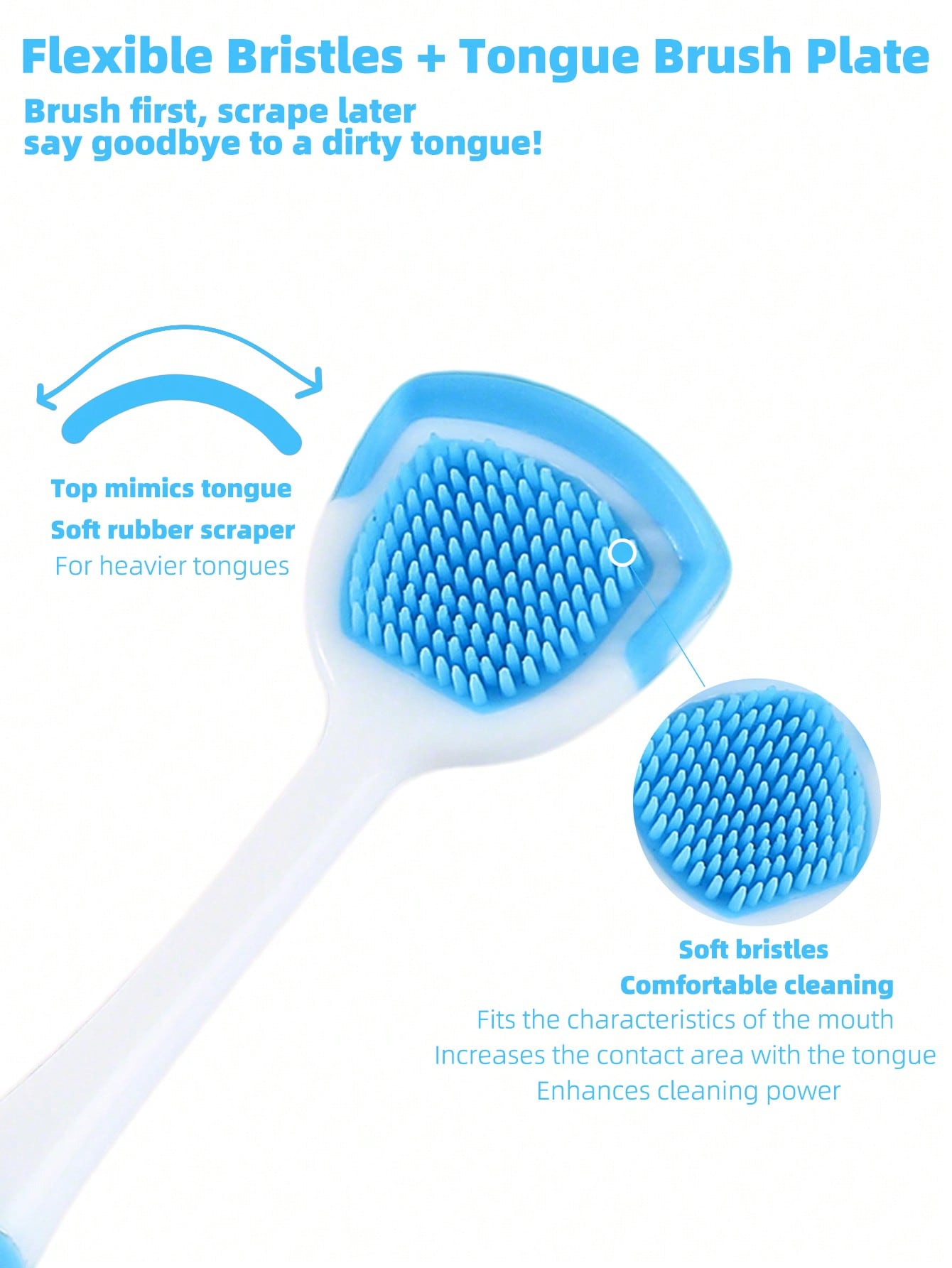 재사용 가능한 금속 혀 스크레이퍼 휴대용 혀 클리너 딥 - Tongue Scraper Metal 리뷰 및 가격