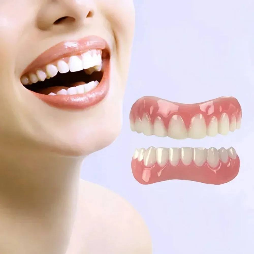 AG-4세트 실리콘 가짜 치아 베니어 상하악 즉각적인  - Teeth Whitening Mask 리뷰 및 가격