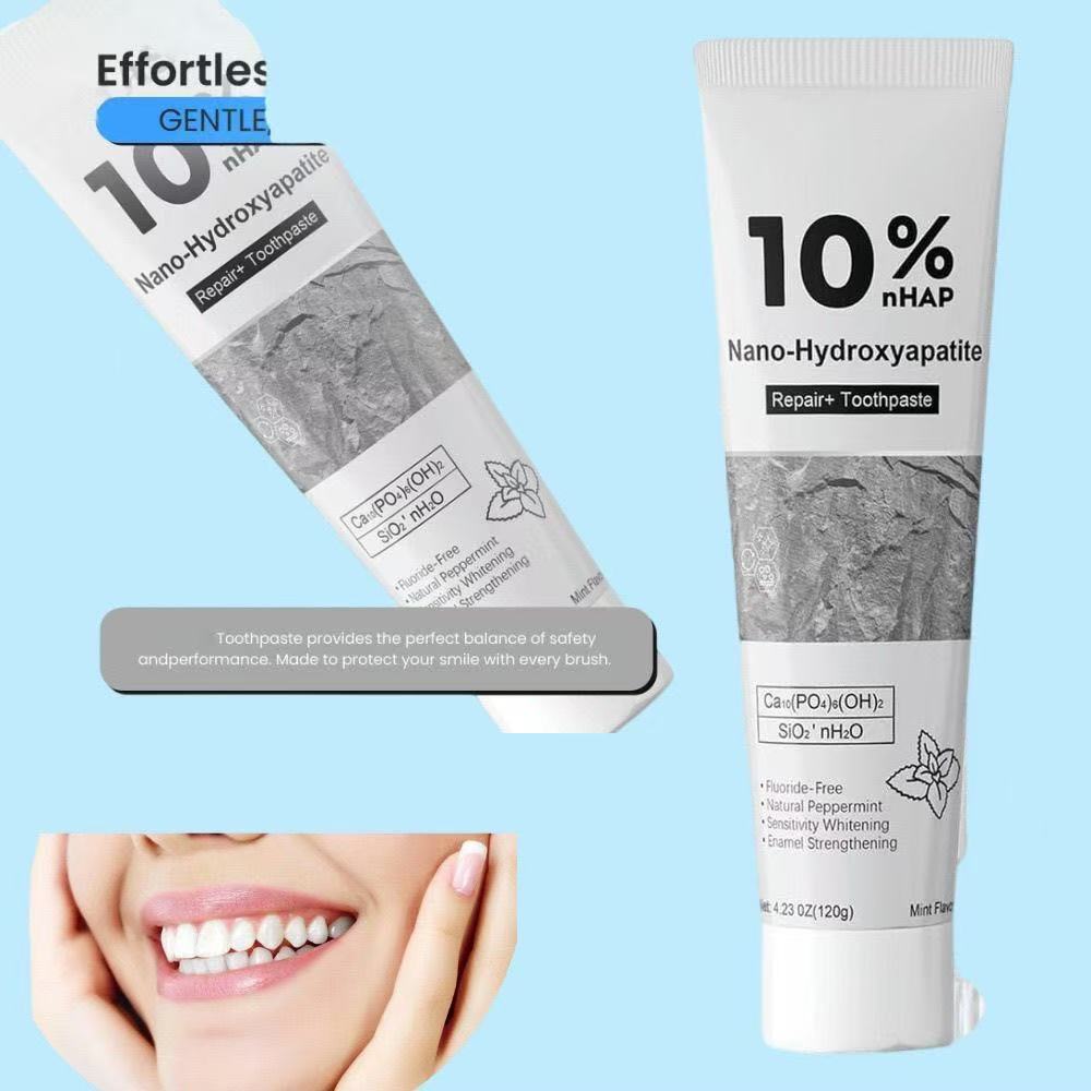 10% 나노 하이드록시아파타이트 미백 및 얼룩 제거 치 - Hydroxyapatite Toothpaste 리뷰 및 가격