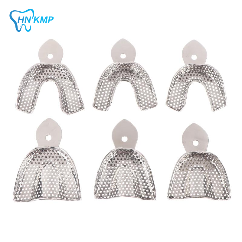 6개 스테인리스 스틸 치과 인상 트레이, 세척이 간편한 - Teeth Whitening For Trays 리뷰 및 가격