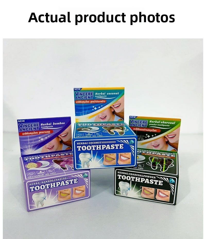 천연 태국 빈세르 치약 코코넛 대나무 숯 정향 치아 미 - Teeth Whitening Charcoal Powder 리뷰 및 가격