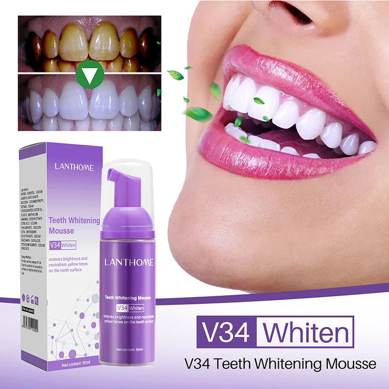 무스 V34 치아 세척 효과적인 미백 치약, 치아 얼룩 - Teeth Whitening Charcoal Powder 리뷰 및 가격